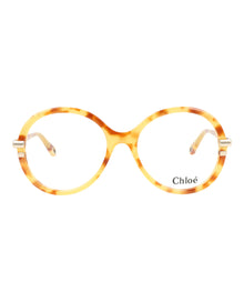 Chloe Round Bio Acetate Optical Frames | Havana