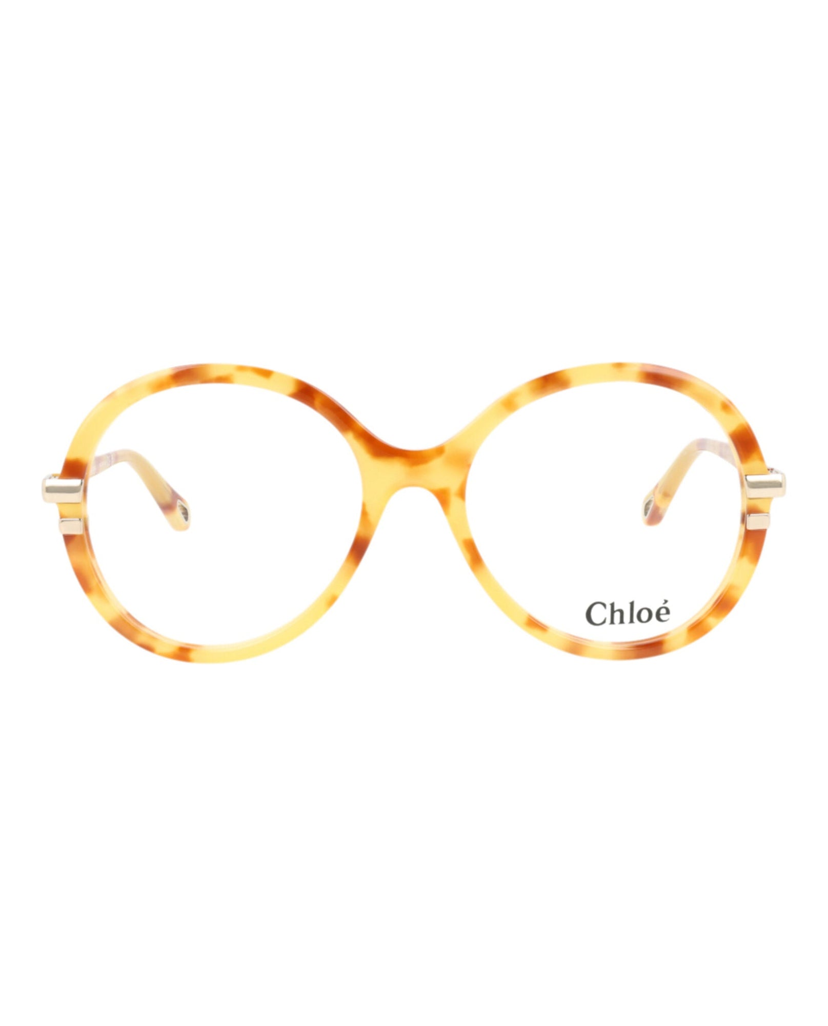 Chloe Round Bio Acetate Optical Frames | Havana