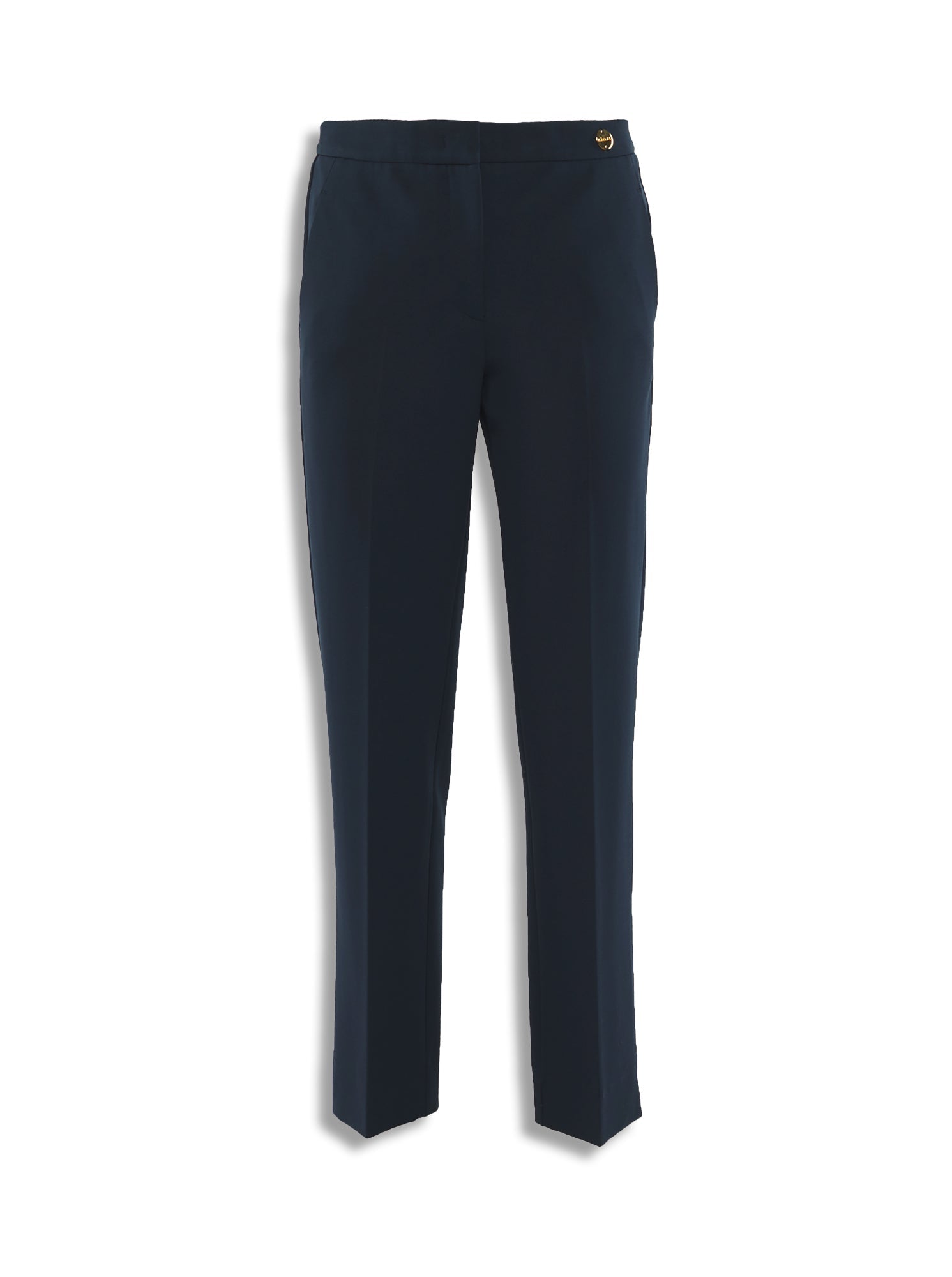 Charlotte Stretch Crepe Pant | Navy
