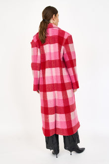 Josephine Coat | Pink Check
