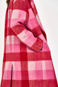 Josephine Coat | Pink Check