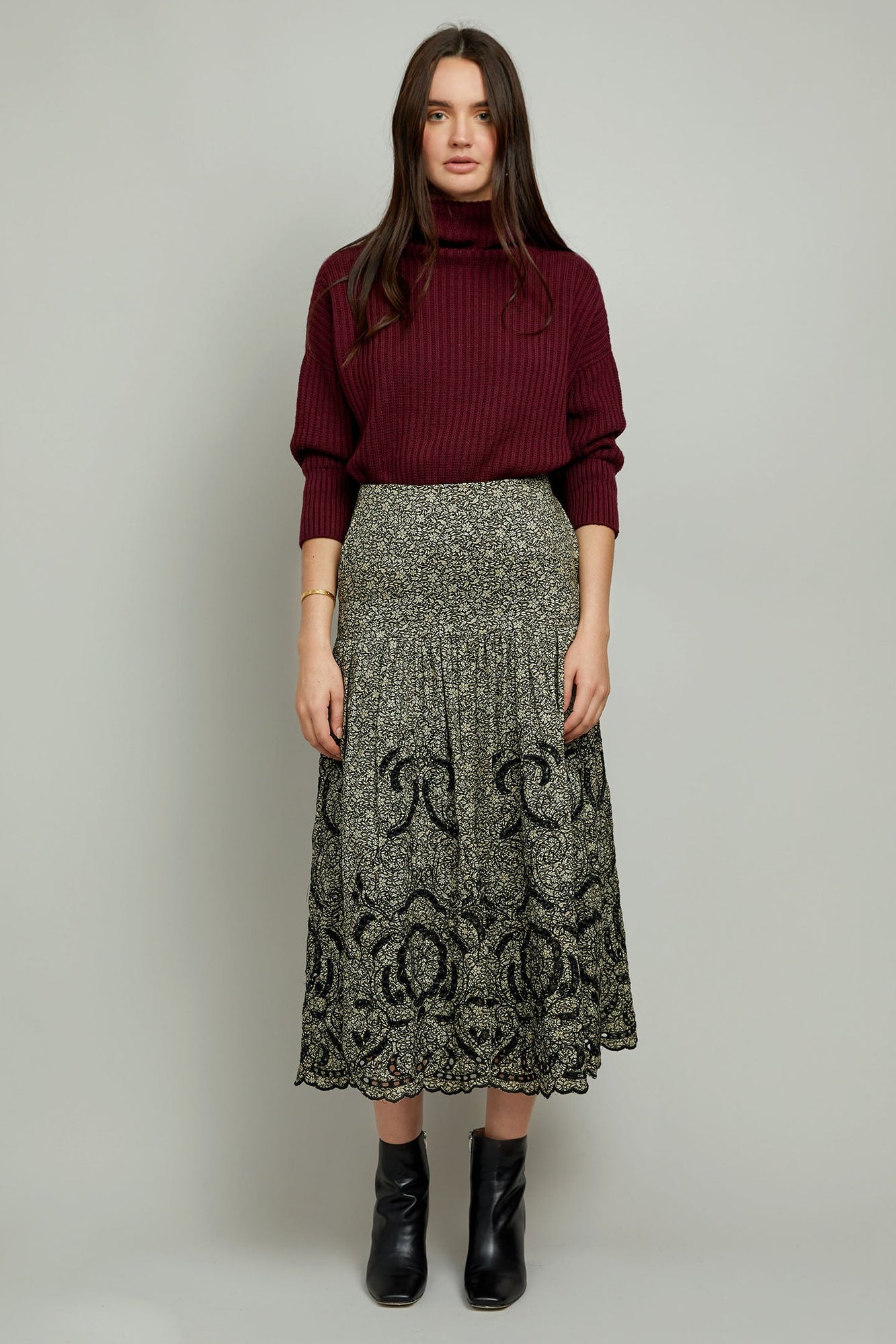 Ellie Sweater | Cabernet