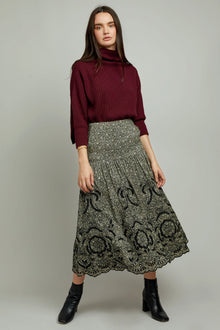 Ellie Sweater | Cabernet