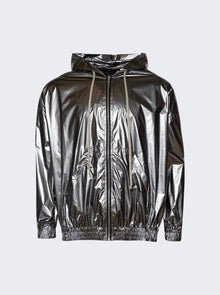 Rick Owens X Champion | Jumbo Jasons Zip Hoodie | Silver