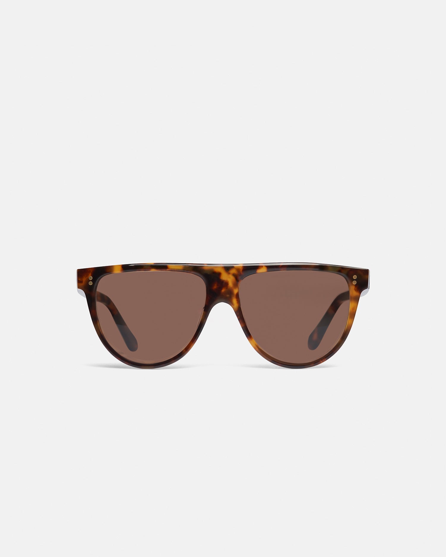 Unisex | Coleen Bio-Plastic Sunglasses | Dark Amber