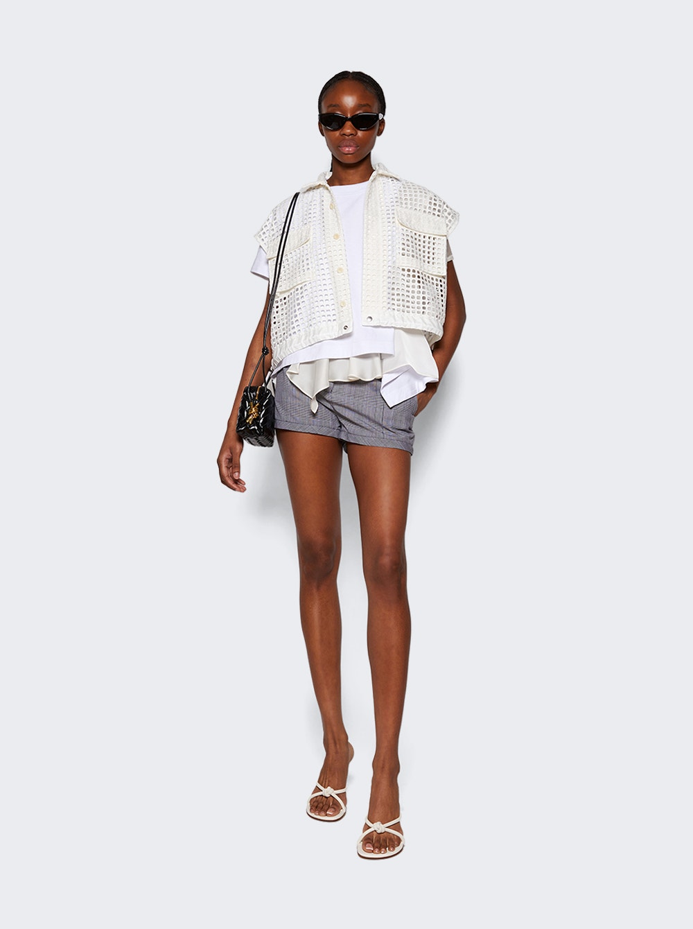 Women | Coperni | Tailored Shorts | Black & White