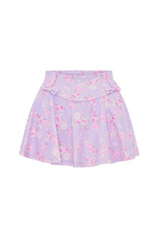 Corene Floral Active Skort | Hibiscus