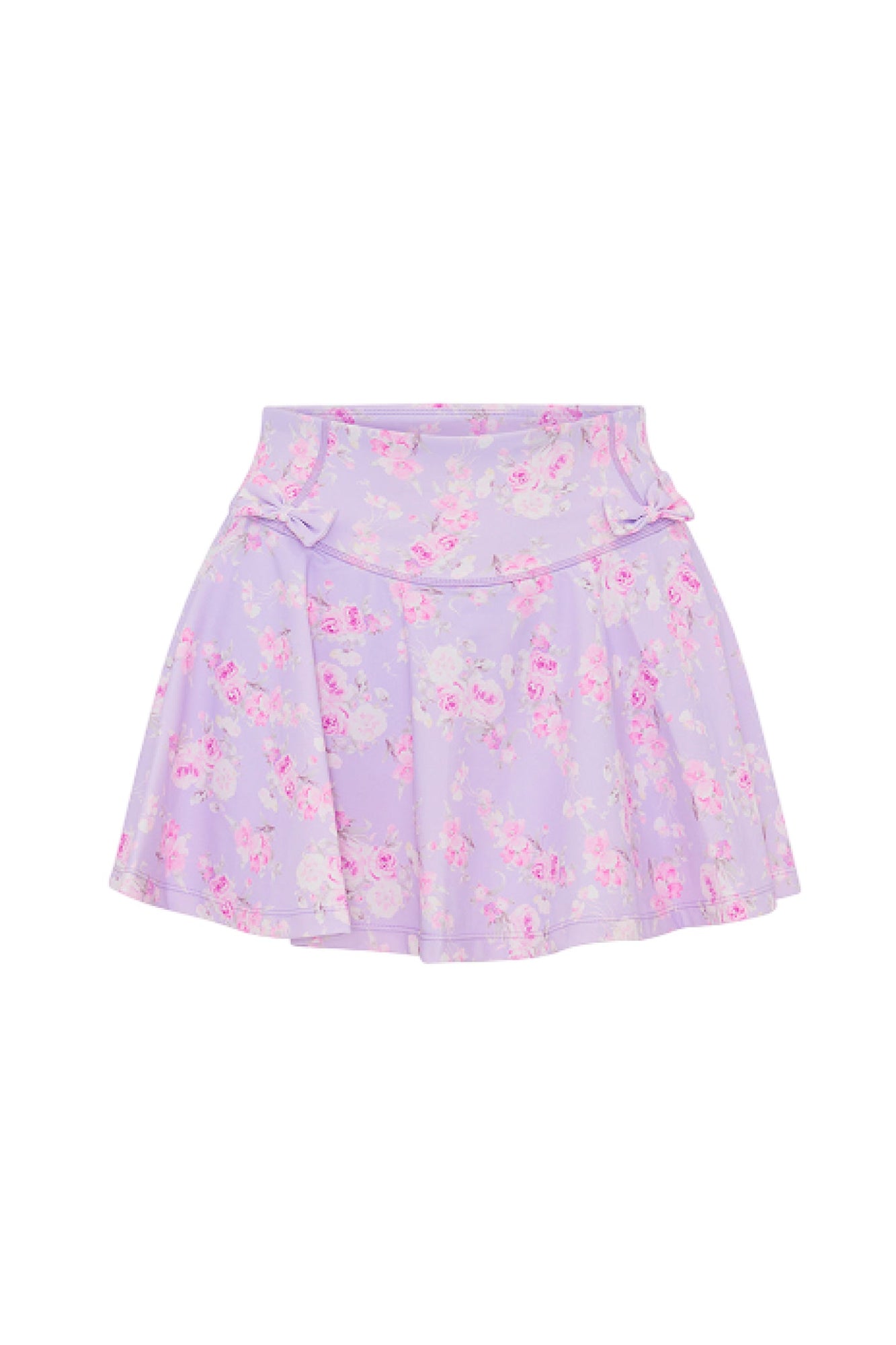 Corene Floral Active Skort | Hibiscus