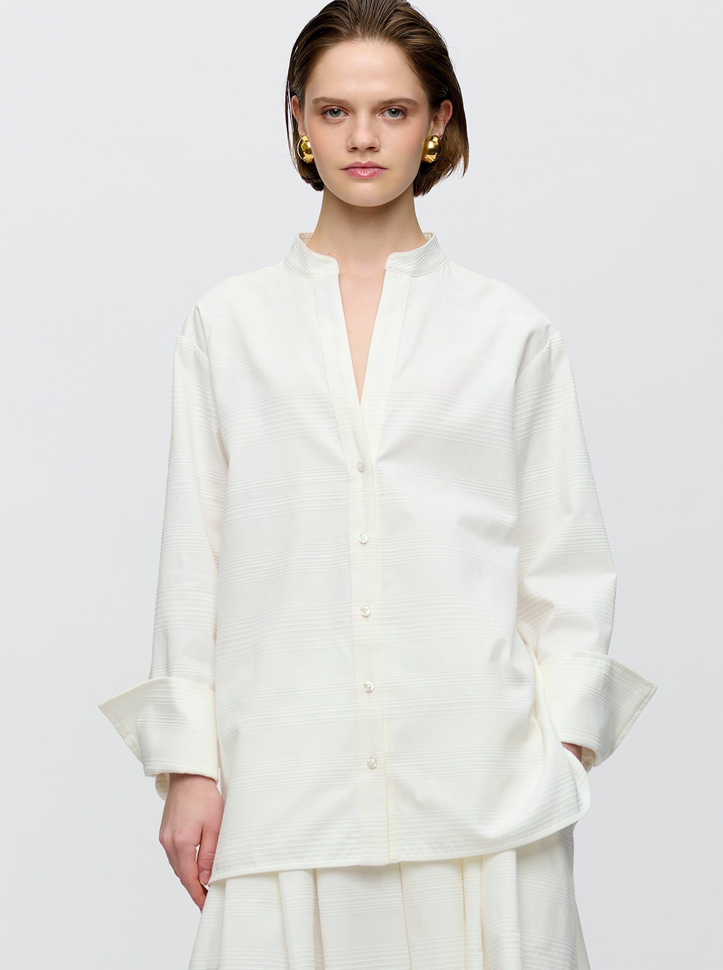 Corsica Tunic Shirt | Natural