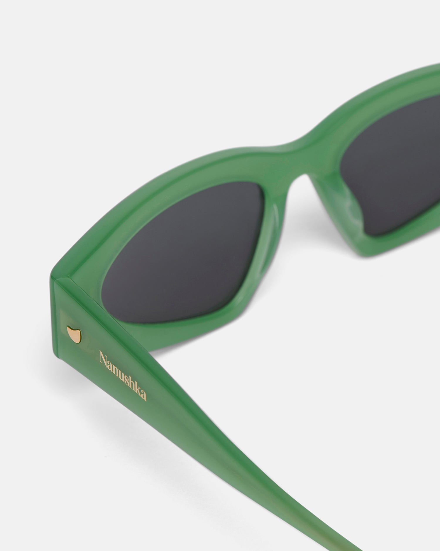 Unisex | Crista Bio-Plastic D-Frame Sunglasses | Green