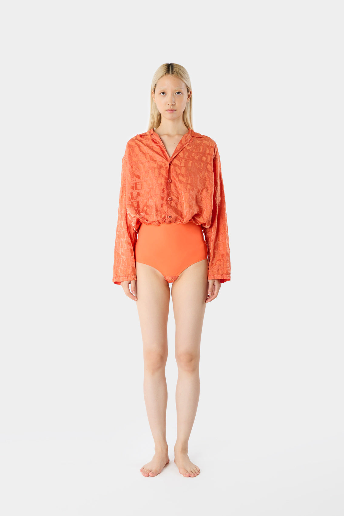 Allover Body Shirt | Women | Bright Orange