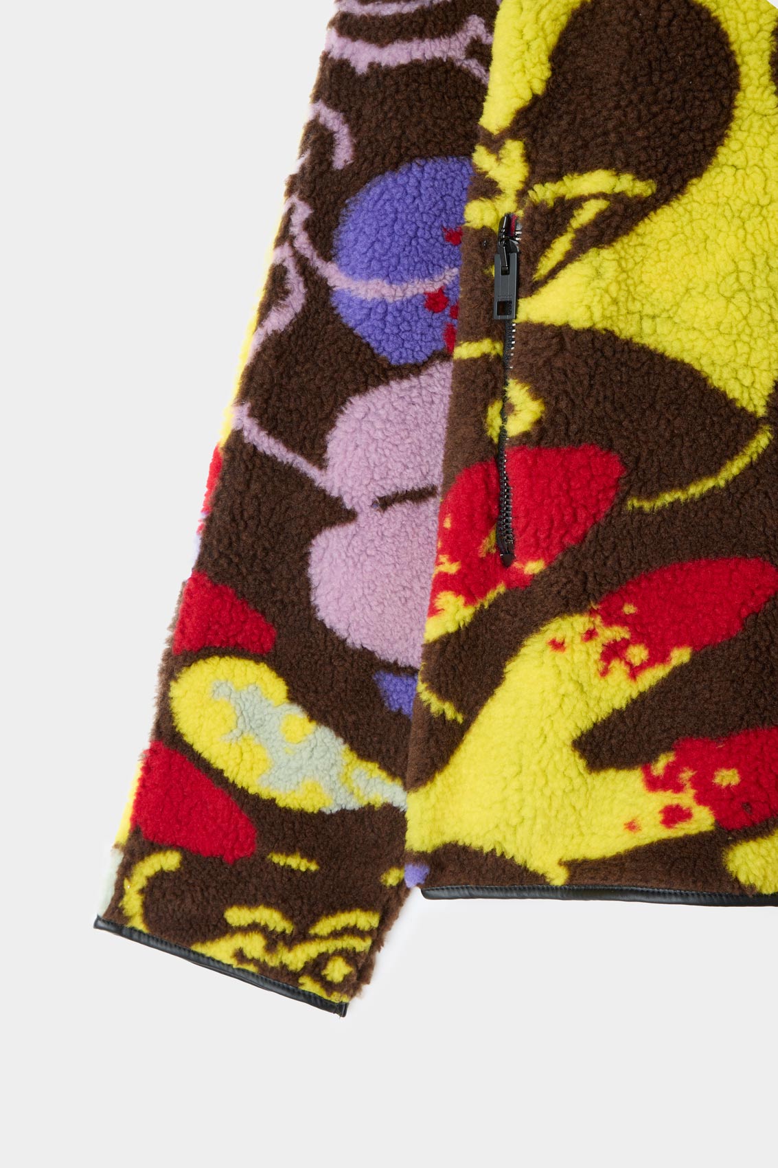 Whatever Print Faux Shearling | Unisex | Multicolor