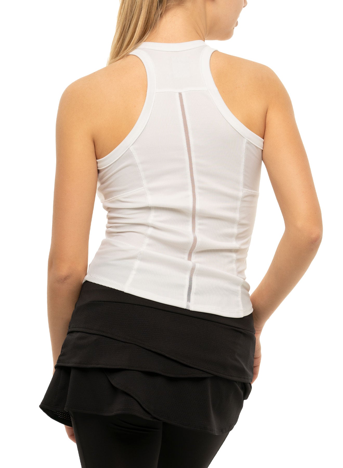 One Love Rib Tank | White