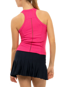 One Love Rib Tank | Shocking Pink