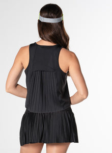 Pleats Please Tank | Black