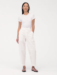Women | Curved Chino | Off White