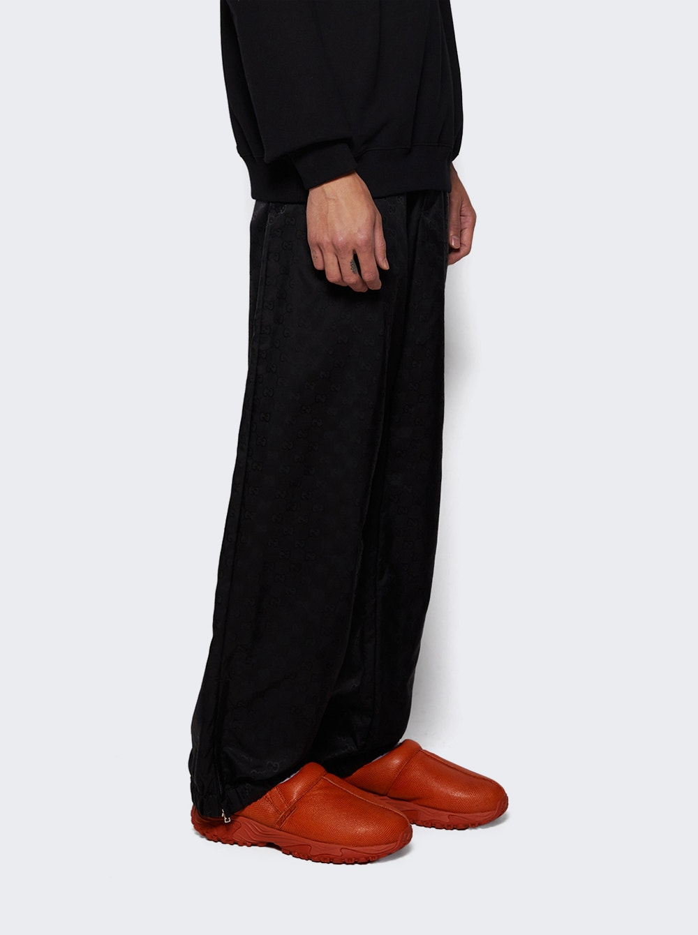 Men | Martine Rose X Clarks | The Clog 1 Lizard Effect | Orange