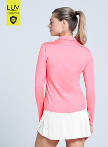 Free Play Zip Long Sleeve | Flamingo