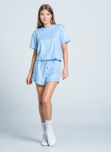 Renew Heather Short Sleeve | Powder