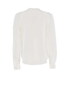 Olympia Silk Blouse | Ivory