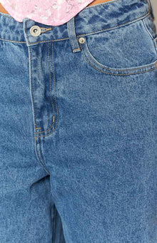 Calliope Mid Rise Slouchy Jeans | Mid Wash