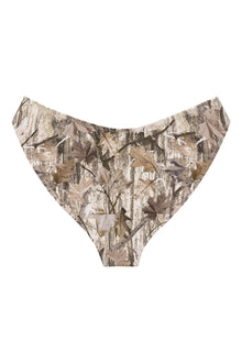 Added Coverage Lulu Zig Zag Stitch Bikini Bottom | Camo