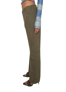 Womens | Tactical Cargo Pants | Army Green