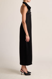 Cartia Halter Dress | Black