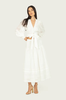 Oriana Skirt | Off-White