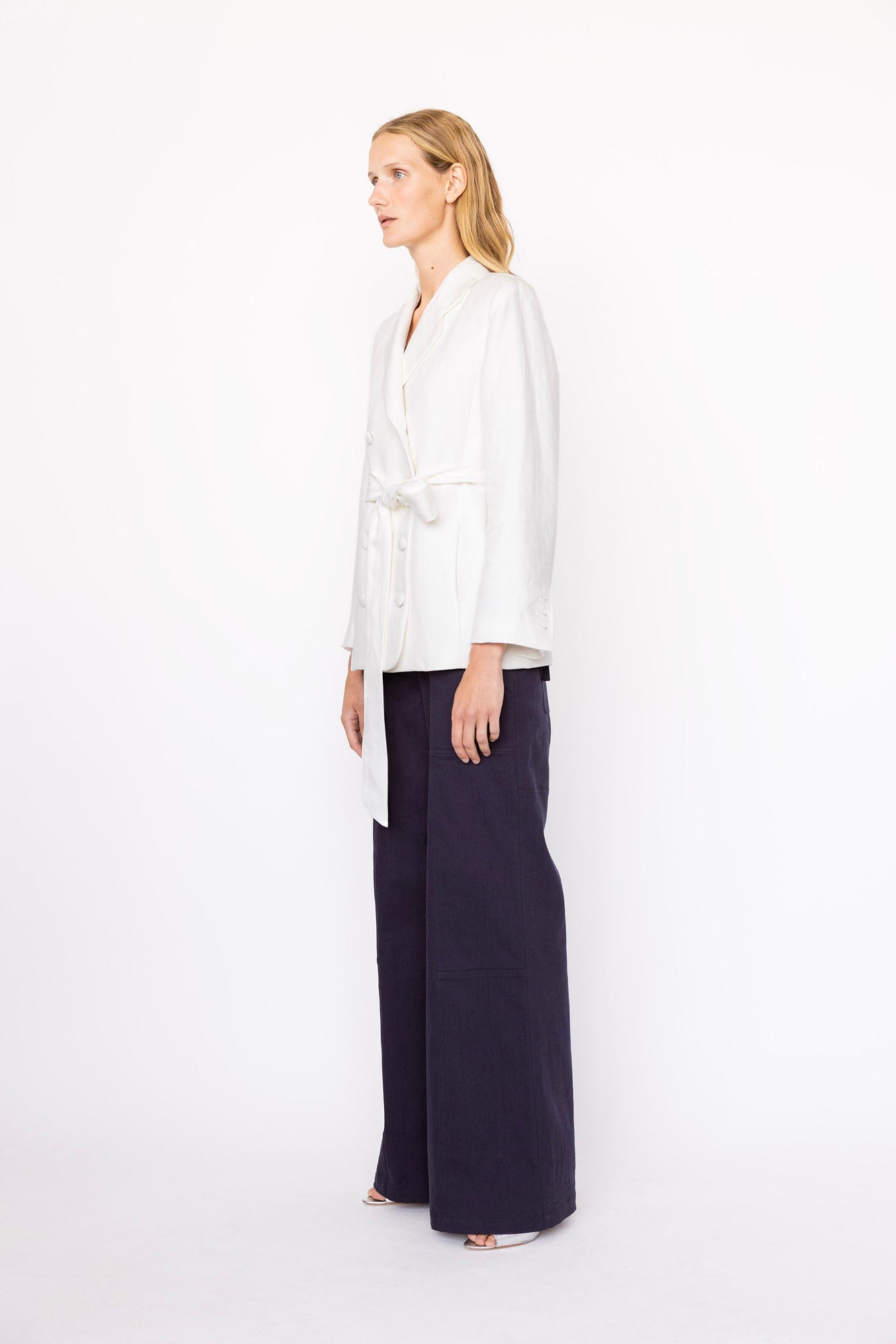 Emilia Blazer | White