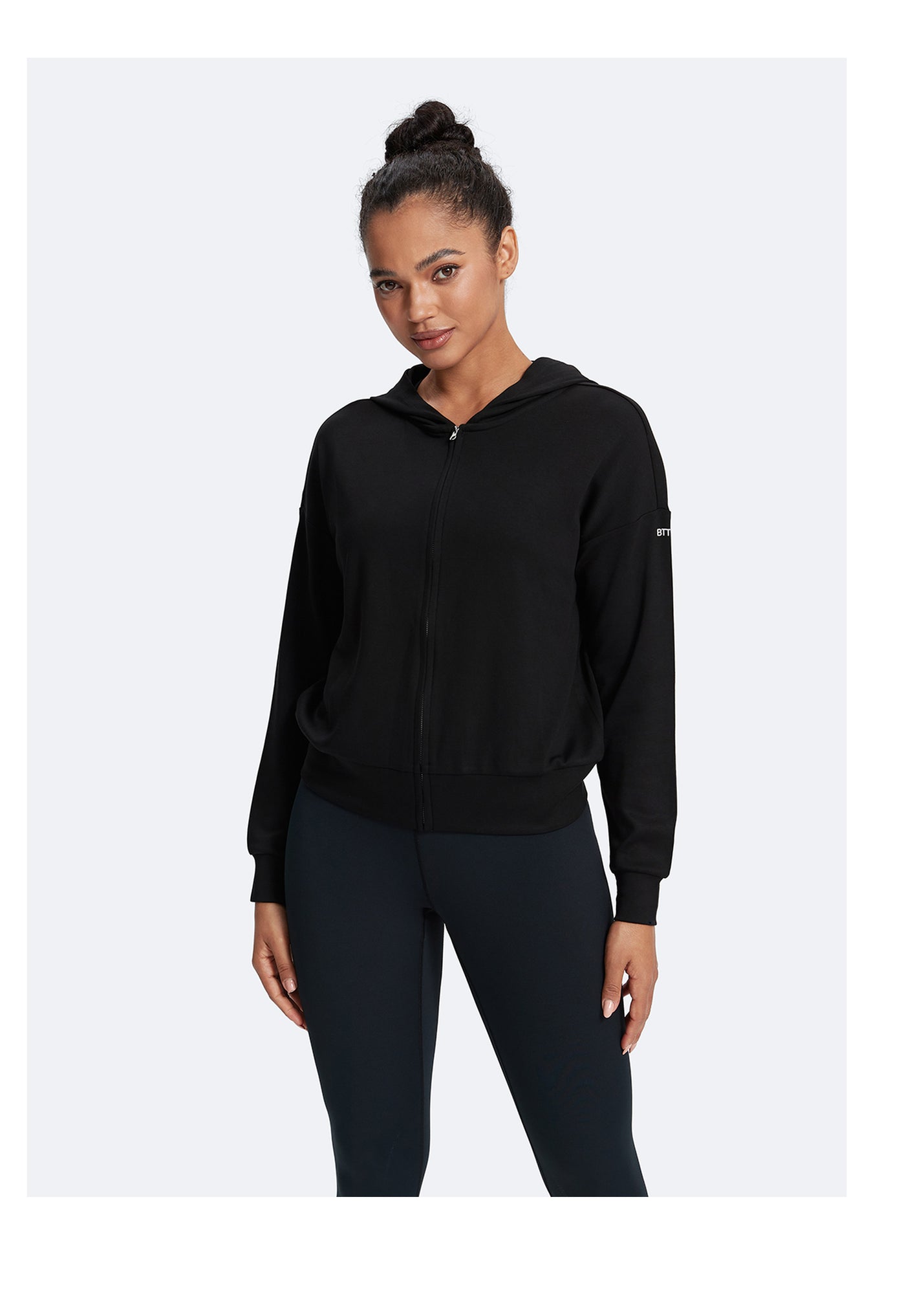 Classic Fit Hoodie | Black