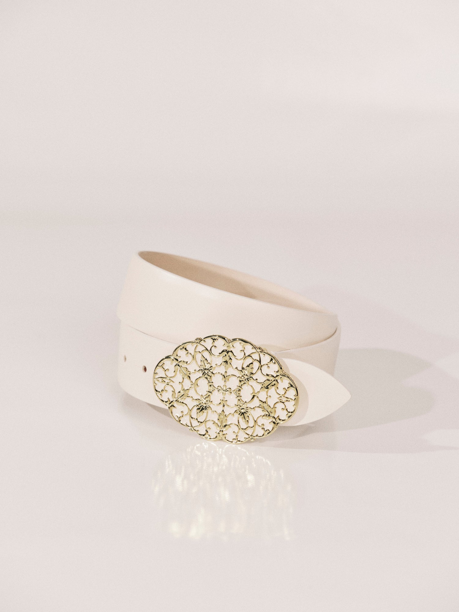 Azade Ivory Gold Enamel | Ivory & 24K Gold & Enamel