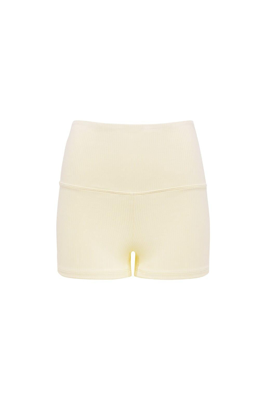 Micro Bike Short | Cream Rib