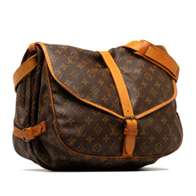 Louis Vuitton Pre-Owned Monogram Saumur 35 | Women | Brown