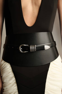 Bodice Belt Short Belt | Black