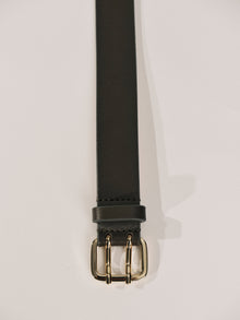 Mini Hutch Belt | Truffle & 24K Gold
