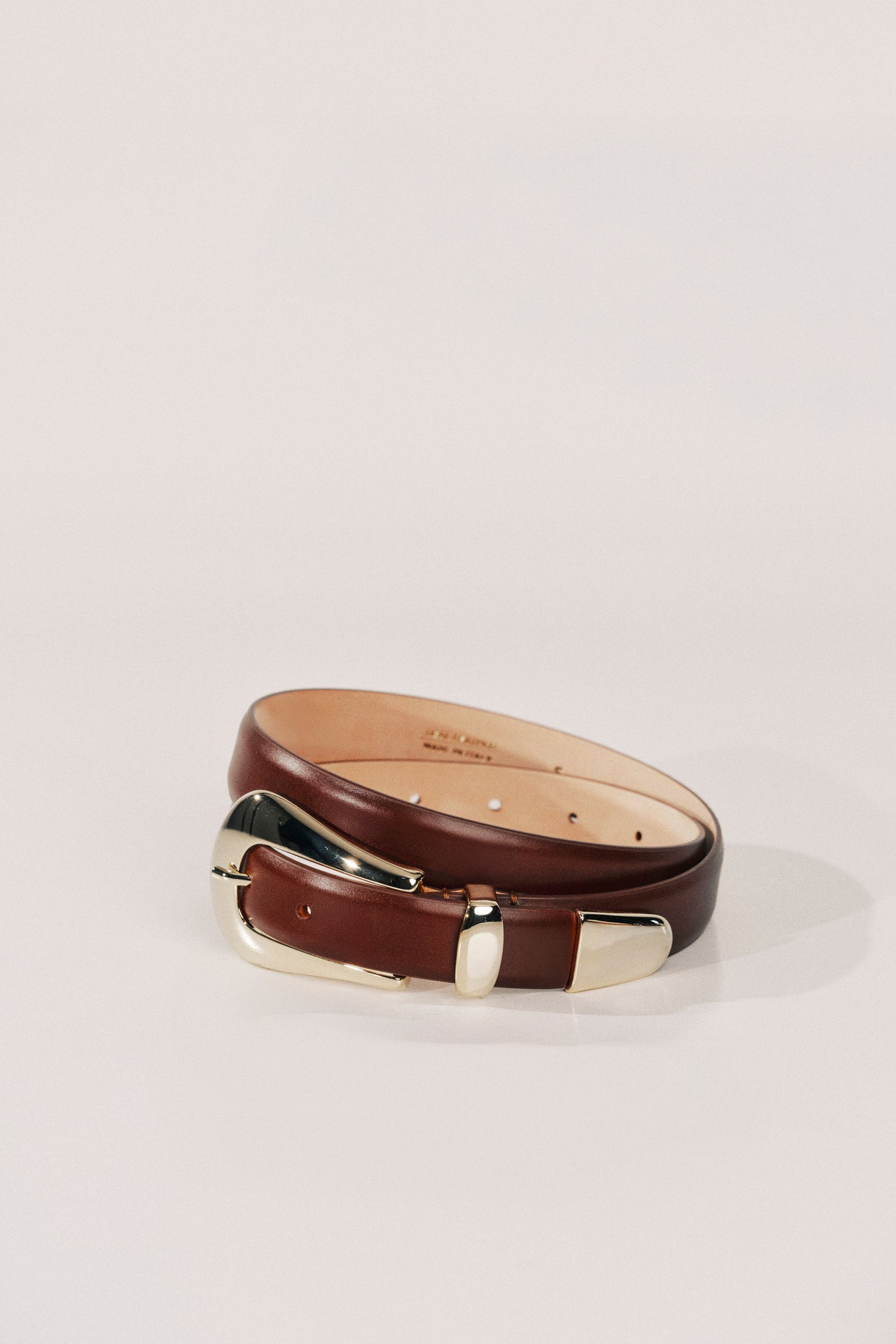 Colette Belt | Mahogany & Pale Gold