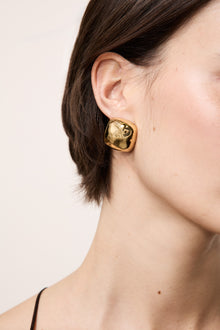 Tetra Earrings Large | Gold Vermeil