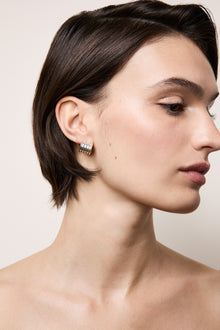 Hollyhock Earrings Small | Sterling Silver