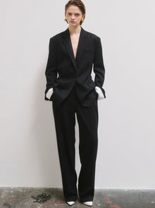 Denis Oversized Blazer | Black