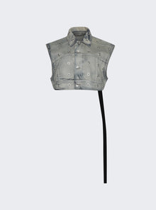 Rick Owens DRKSHDW | Cropped Jacket Sky | Blue