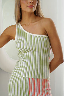 Milly Knit Top | Wyla Colorblock