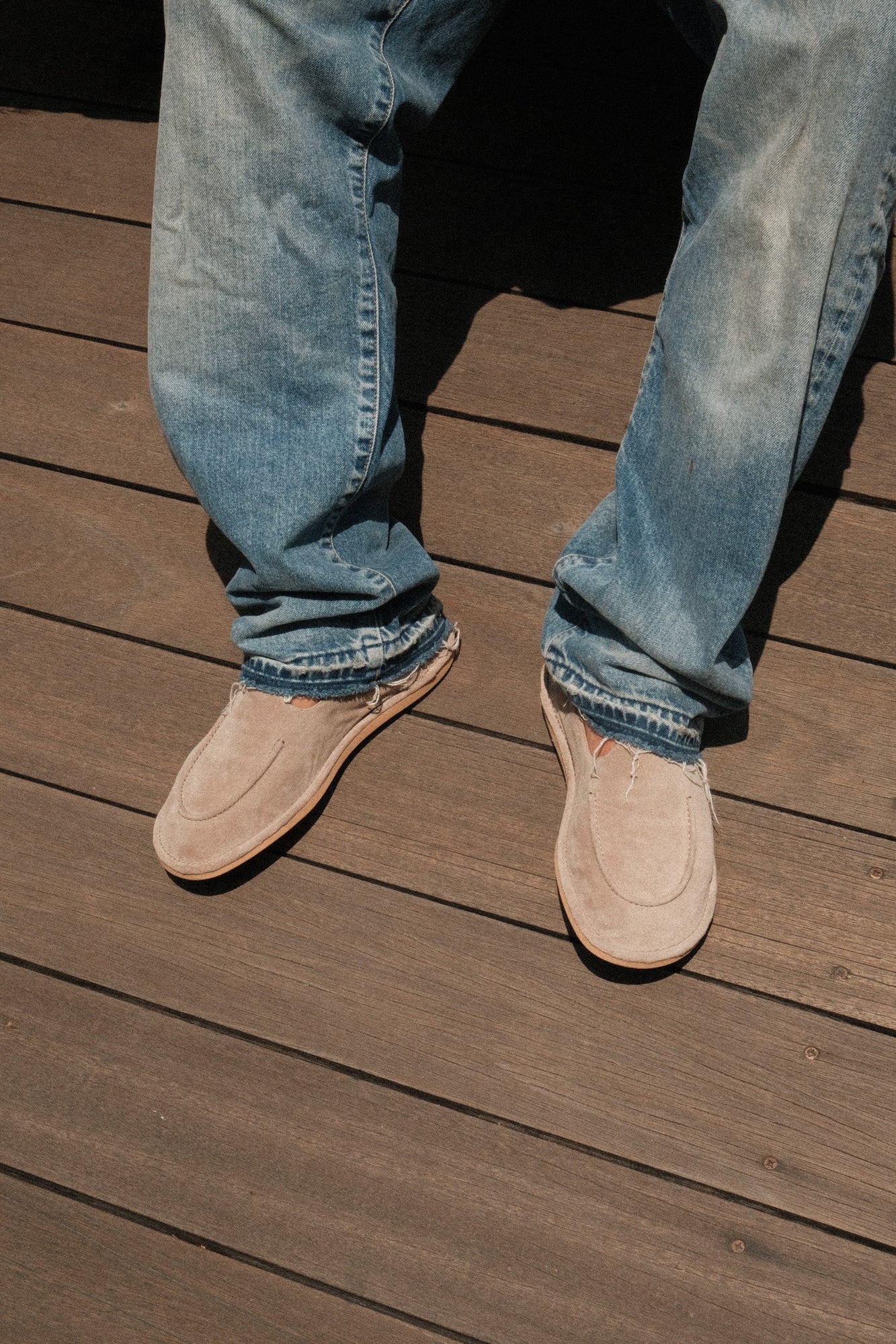 Mens | Reef Suede Slipper | Taupe