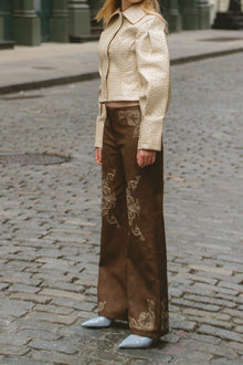 Seba Pants | Mahogany