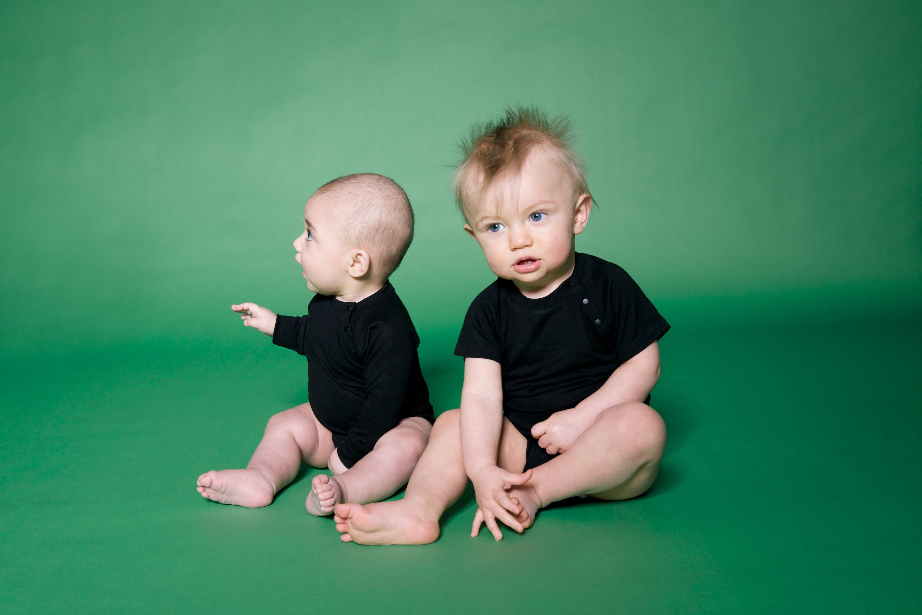 SS Bamboo Bodysuit | All Nighter Black