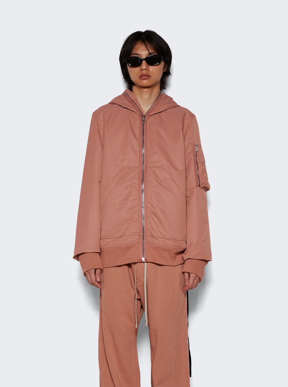 Men | Rick Owens DRKSHDW | Gimp Flight Bomber | Dark Pink