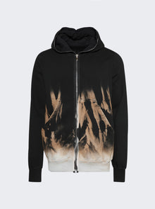 Rick Owens DRKSHDW | Jumbo Gimp Hoodie | Black & Terra