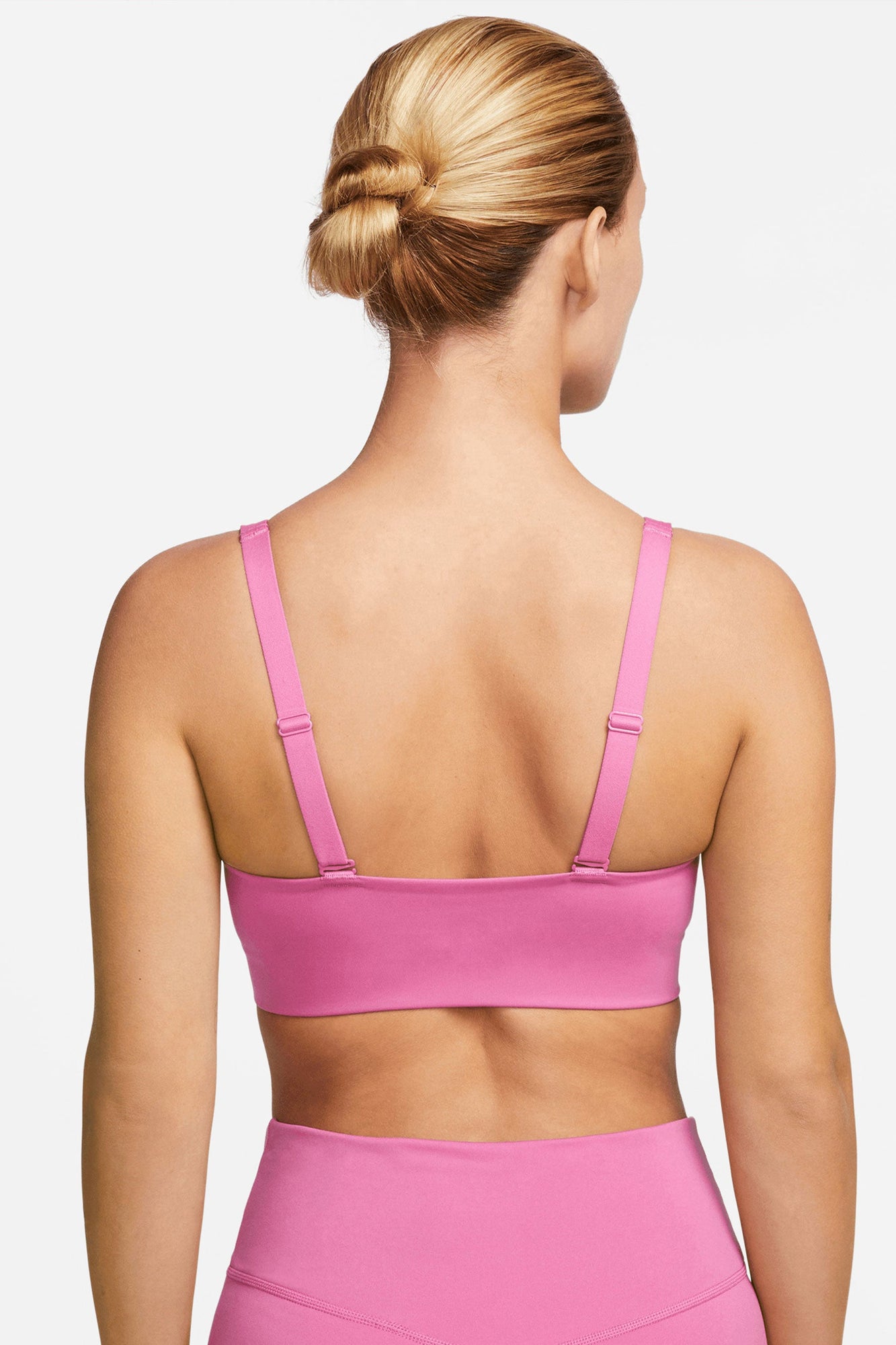 Nike | Nike Indy Plunge Cutout Bra | Cosmic Fuchsia/Fossil Stone