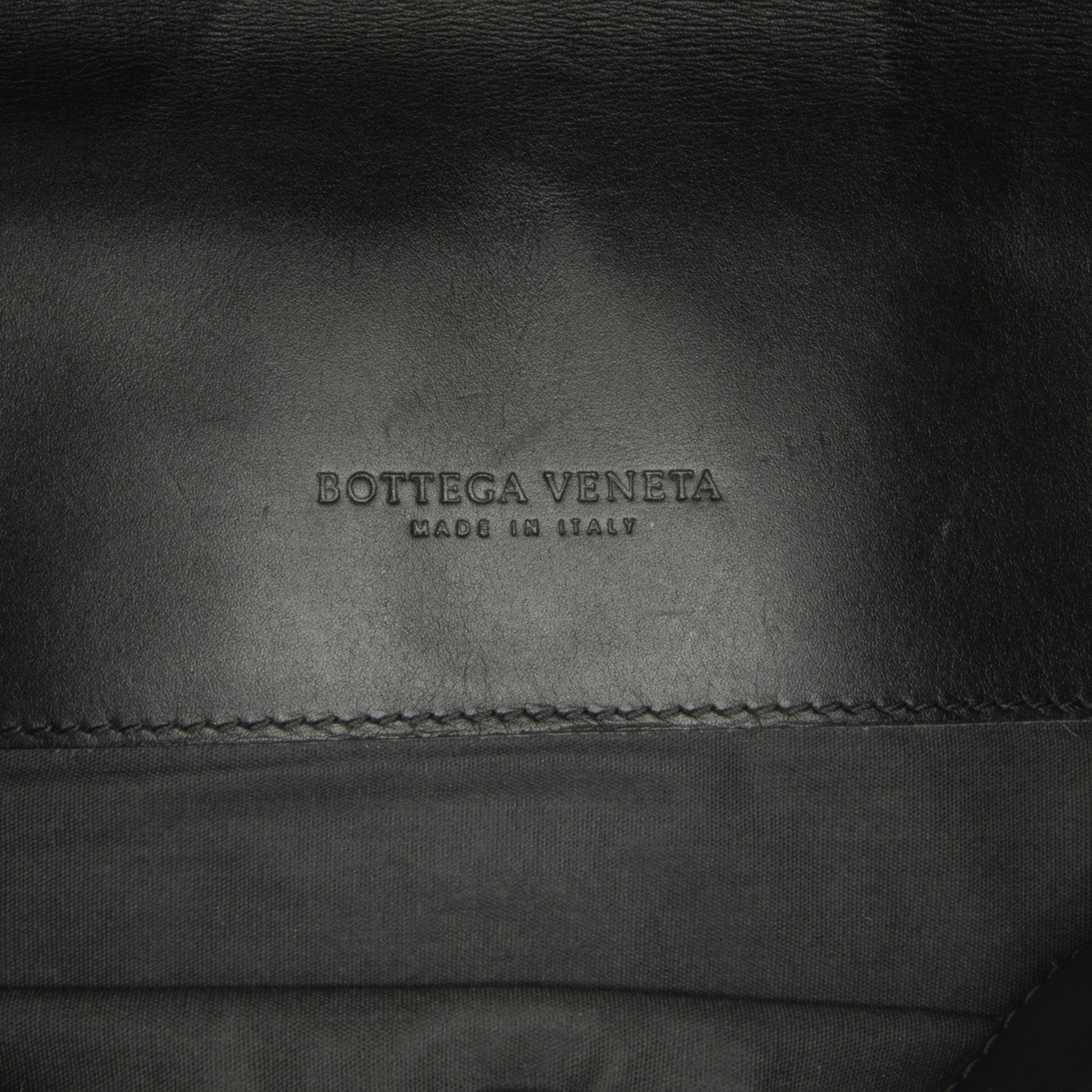 Bottega Veneta Pre-Owned Intrecciato Nappa Clutch | Women | Black