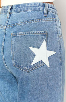 Dandy Denim Flare Jeans | Mid Wash